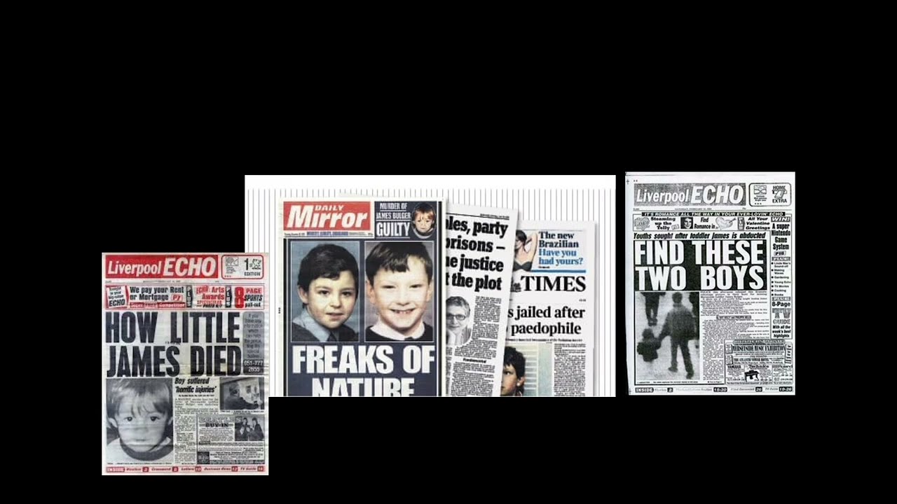 TRUE MURDER STORY. - THE DEATH OF JAMES BULDGER. YOUNGEST MURDERERS IN UK ?