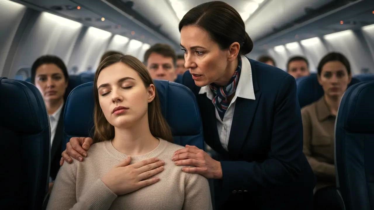 Spała w 8A — a potem kapitan zadał pytanie, które zmieniło losy lotu: piloci bojowi