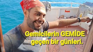 Güverte # personelinin gemide geçen bir günü#...