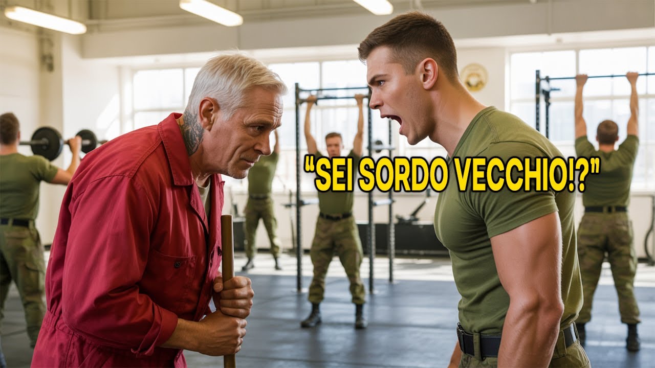 Solo un veterano addetto alle pulizie… finché il comandante SEAL notò il tatuaggio sul collo