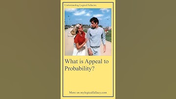 What is Appeal to Probability? [Vertical Video] - Logical Fallacy Definition and Example