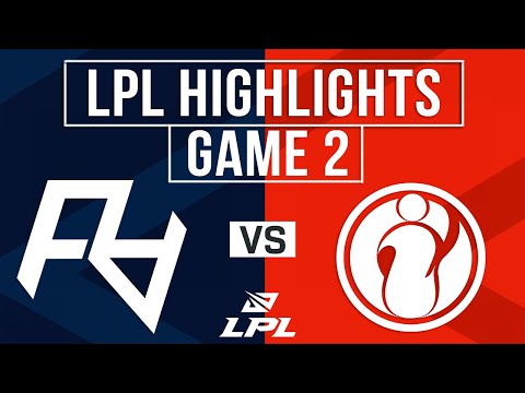 [MEGA EPIC] RA vs IG Highlights Game 2 | LPL 2024 Spring | RARE ATOM vs Invictus Gaming