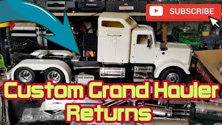 Custom Tamiya Grand Hauler Build Returns | Kenworth W900 custom