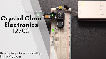 (SP) 12/02 Debugging, troubleshooting in the Program – Example with the Atmel Studio program