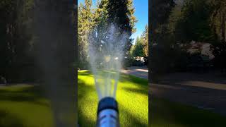 How to create a Rainbow 🌈 using the Garden hose ☺️