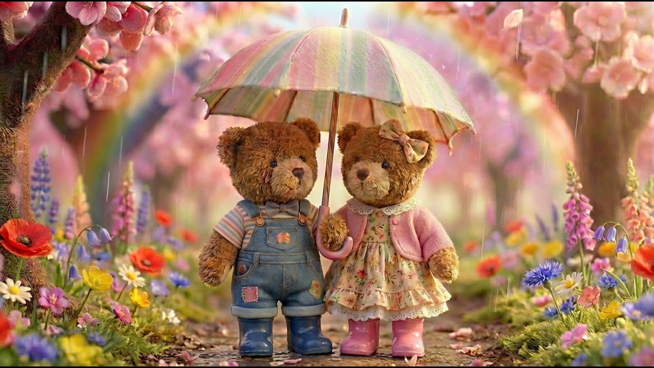 Spring Is Coming 🌸🧸 | Cozy Plush Ambience & Calming Music
