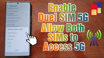 Honor Magic 5 Lite How to Enable (DUEL SIM 5G) Allow Both Sim Cards to Access 5G Network