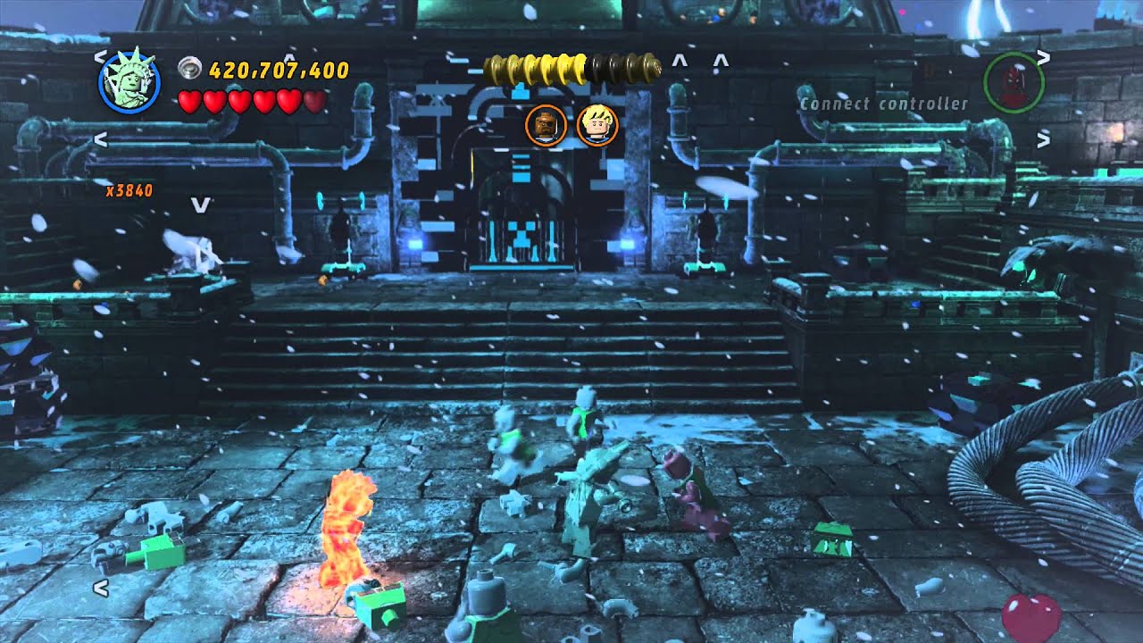 LEGO Marvel Heroes Statue Of Liberty Free Roam Gameplay YouTube