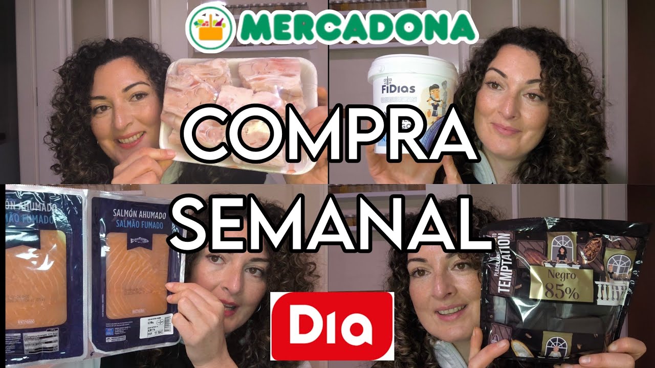 🛒 COMPRA Semanal en Mercadona/ Día/ Carnicería y frutería 🥩🍎