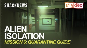 Alien: Isolation Walkthrough - Mission 5 - The Quarantine