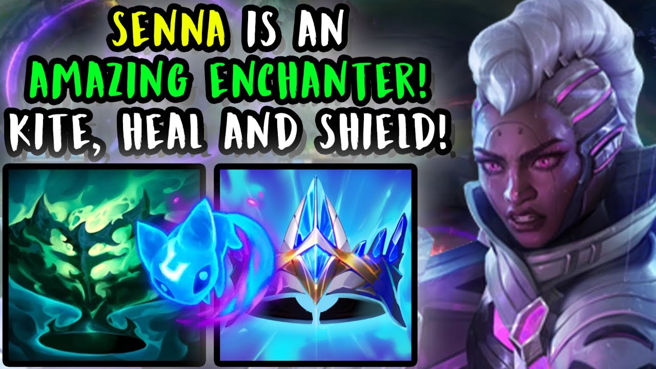 Senna is an AMAZING ENCHANTER! Kite, Heal and Shield! | Master Support | 26.04
