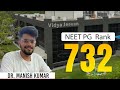 AIR 612 Dr. Manish Kumar | NEET PG 2025  Achiever's Journey at Vidya Jeevan