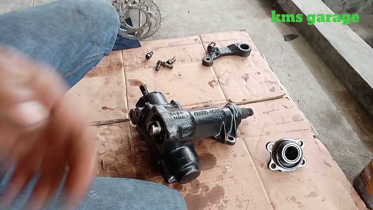 cara memperbaiki dan bongkar pasang seal worm stir Vitara Sidekick escudo