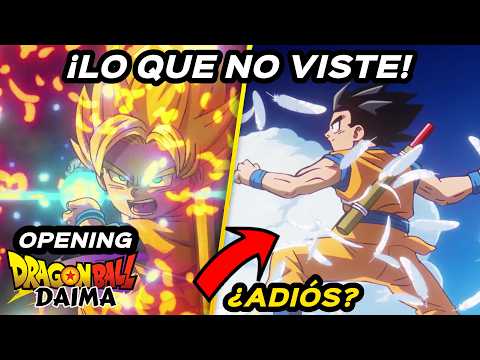 Dragon Ball DAIMA OPENING y ENDING ESPAÑOL | DATOS QUE NO VISTE