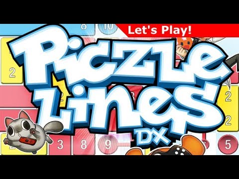 Let's Play: The First 10 Puzzles of Piczle Lines DX!