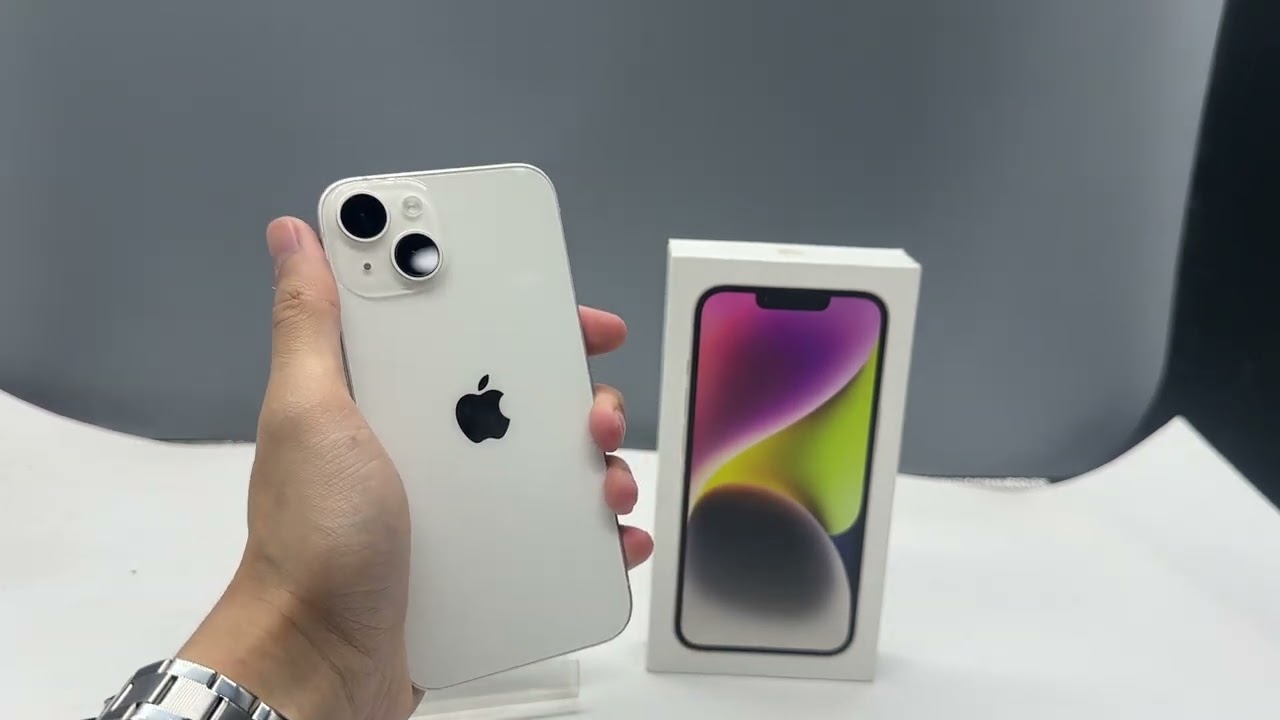 iPhone 14 256GB Starlight 85% - YouTube