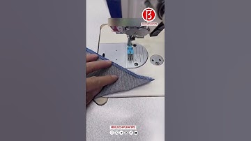 sewing A simple way to make a right angle tutorial part