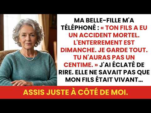 Ma belle-fille m’a annoncé la mort de mon fils… alors qu’il se trouvait près de moi