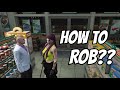 Jeric teaches Sierra how to rob a store || GTA V TwitchRP