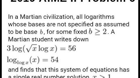 2019 AIME II Problem 6