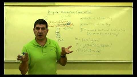 Angular Momentum Conservation Example 2 Part 2.avi