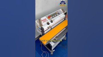 Nitrogen Air Flushing - Band Sealer Machine For Pouch Packing | Band Sealing #nitrogen #packing