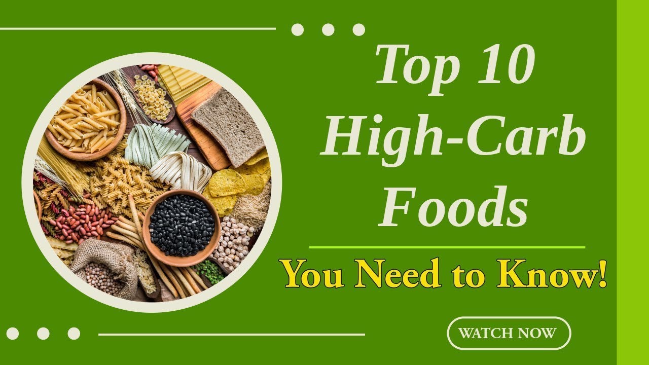 High Carbs Foods । Foods That Rich in Carbohydrates - YouTube
