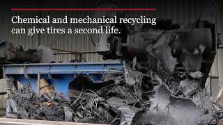Off the road: A new life for used tires