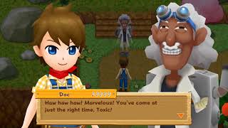 Harvest Moon: Light Of Hope Walkthrough #4 | Third Tablet, Fishing Rod, And Docs Lab!