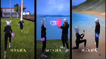 TERA HONE LAGA HU 😭💘|| NEW DUO TREND FF [XML+CLIP]|@nishuu__08