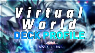 TOP TIER VIRTUAL WORLD Deck Profile Yu-Gi-Oh MASTER DUEL !!!