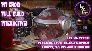 Interactive Pit Droid Full build with Electronics : A Droid Builder Video