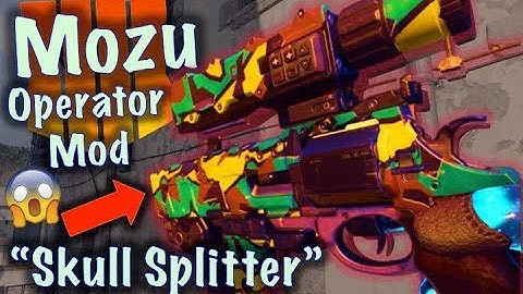 The MOST POWERFUL Operator Mod in Black Ops 4 - Mozu "Skull Spliiter"