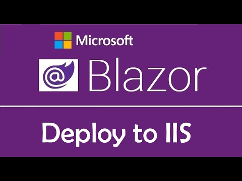 Blazor Tutorial : Deploy to IIS - EP28