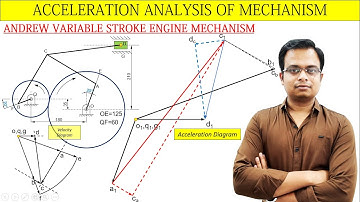 Acceleration Analysis of Andrew Variable Stroke Engine Mechanism