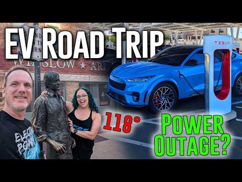 EV Road Trip - SoCal to Denver - Day 1 with Tesla Superchargers & BlueCruise 1.3!