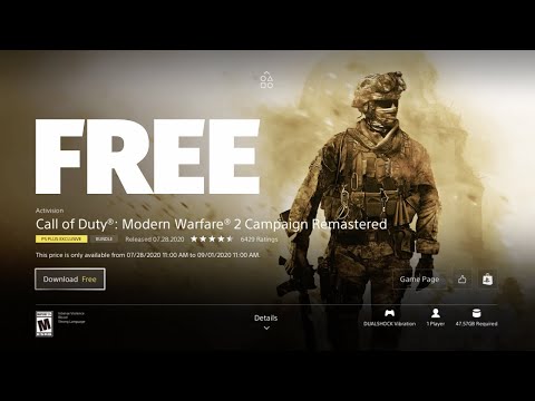 Modern Warfare 2 Campaign Remastered Officially Released, First on PS4 -  MP1st