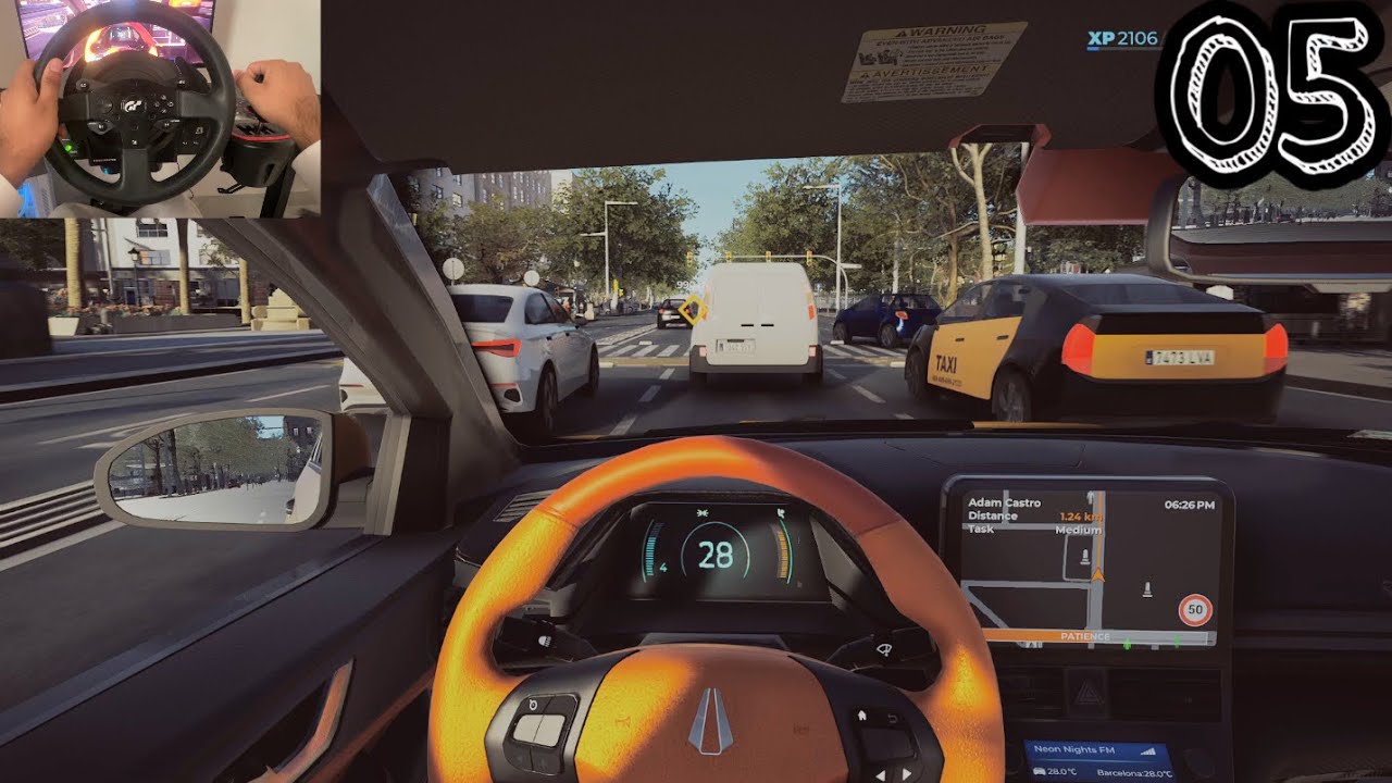Taskmaster Driving Simulator Realistic Taxi Driving EP:05 - Taxi Life: A City Driving Simulator ...