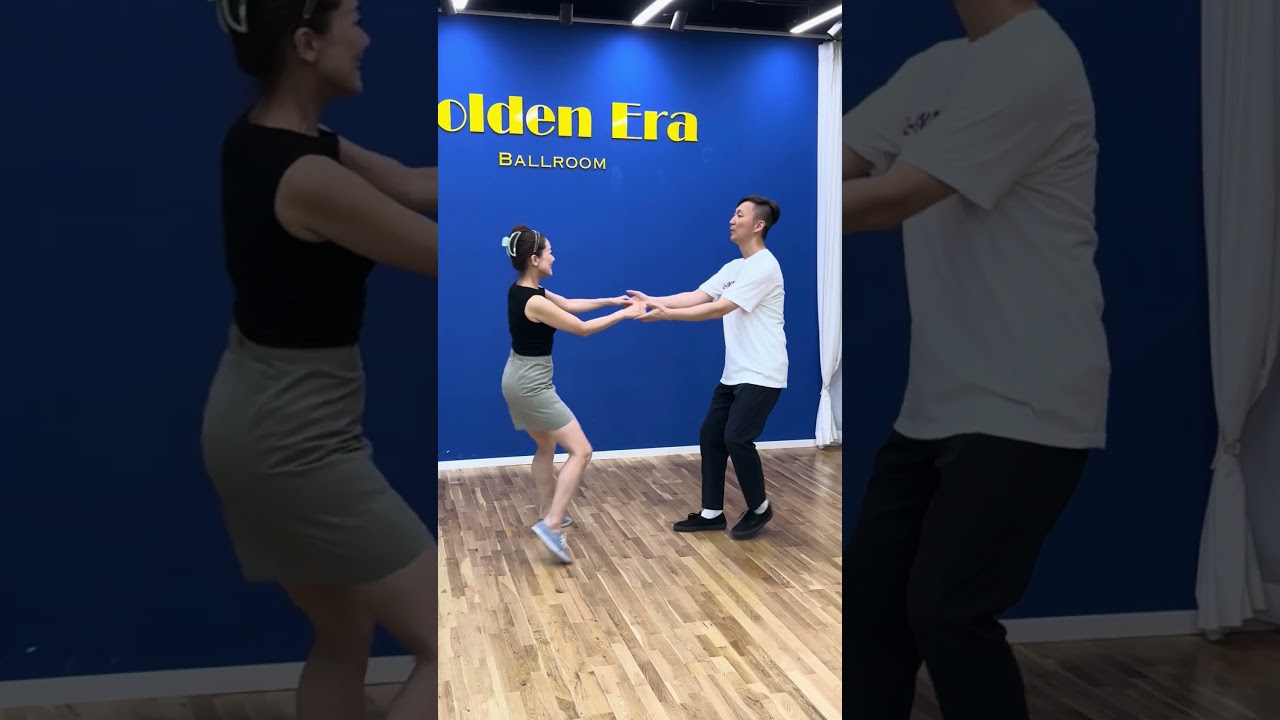 Lindyhop Basic & Sugar Push - Nalla ; Jessica @ Swing Friends Beijing