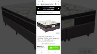Cama Box Com Molas Ensacadas