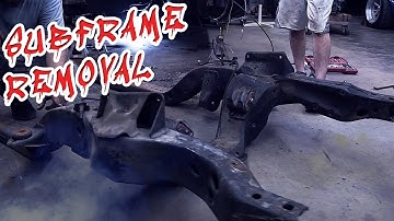 Subframe removal on 1977 Camaro