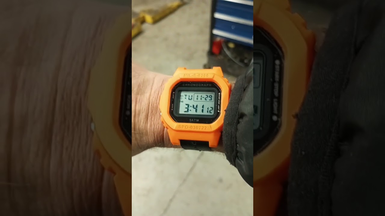 military surplus watch courtesy of the time bombardier