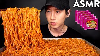 4X SPICY MALA FIRE NOODLE CHALLENGE MUKBANG!! (No Talking) Zach Choi ASMR