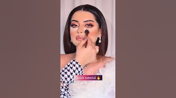 quick Makeup Tutorial 🔥💯🤩. #shorts #viral #makeup #trending #learningwithnk  #makeuptransformation