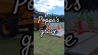 Visiting Dad at his grave #grave