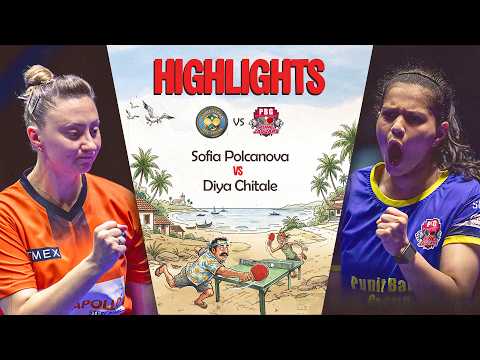 Sofia Polcanova vs Diya Chitale | Butterfly UTT Season 7 | Tie 14 Match 2 Highlights