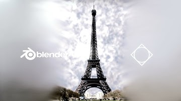 bUild EIFFEL-TOWER in blender