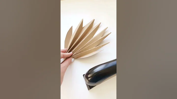 Diy Boho Paper Palm Leaf | Subscribe For More