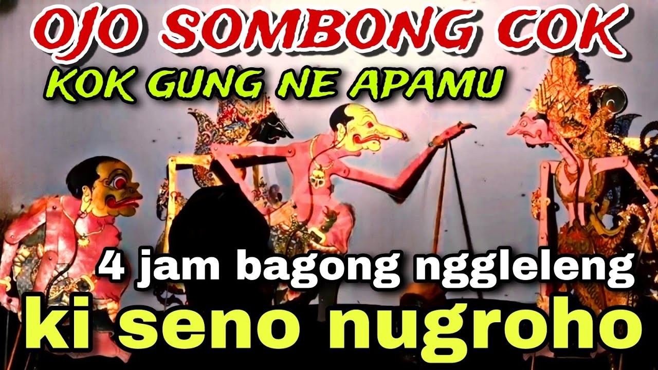 BAGONG NGGLELENG WAYANG KULIT KI DALANG SENO NUGROHO@BagongNgglelengReborn 