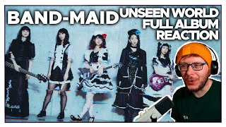 RELENTLESS! BAND-MAID - Unseen World | FULL ALBUM REACTION